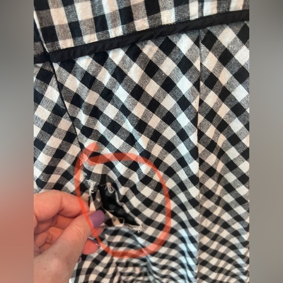 TOME Collective Gingham Ruffle Hem Dress - Picture 10 of 16